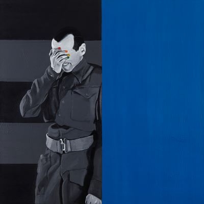 Clare Andrews - 400 Clare Andrews Living in the Abstract/Blue